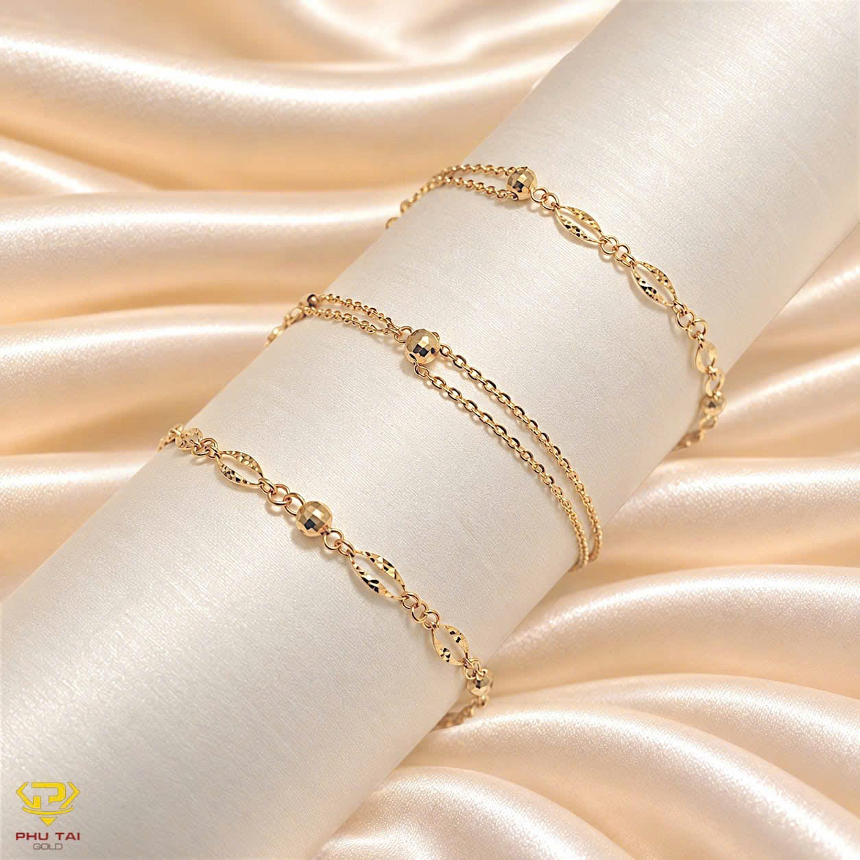 Lắc tay vàng màu (mã LTm 21710)